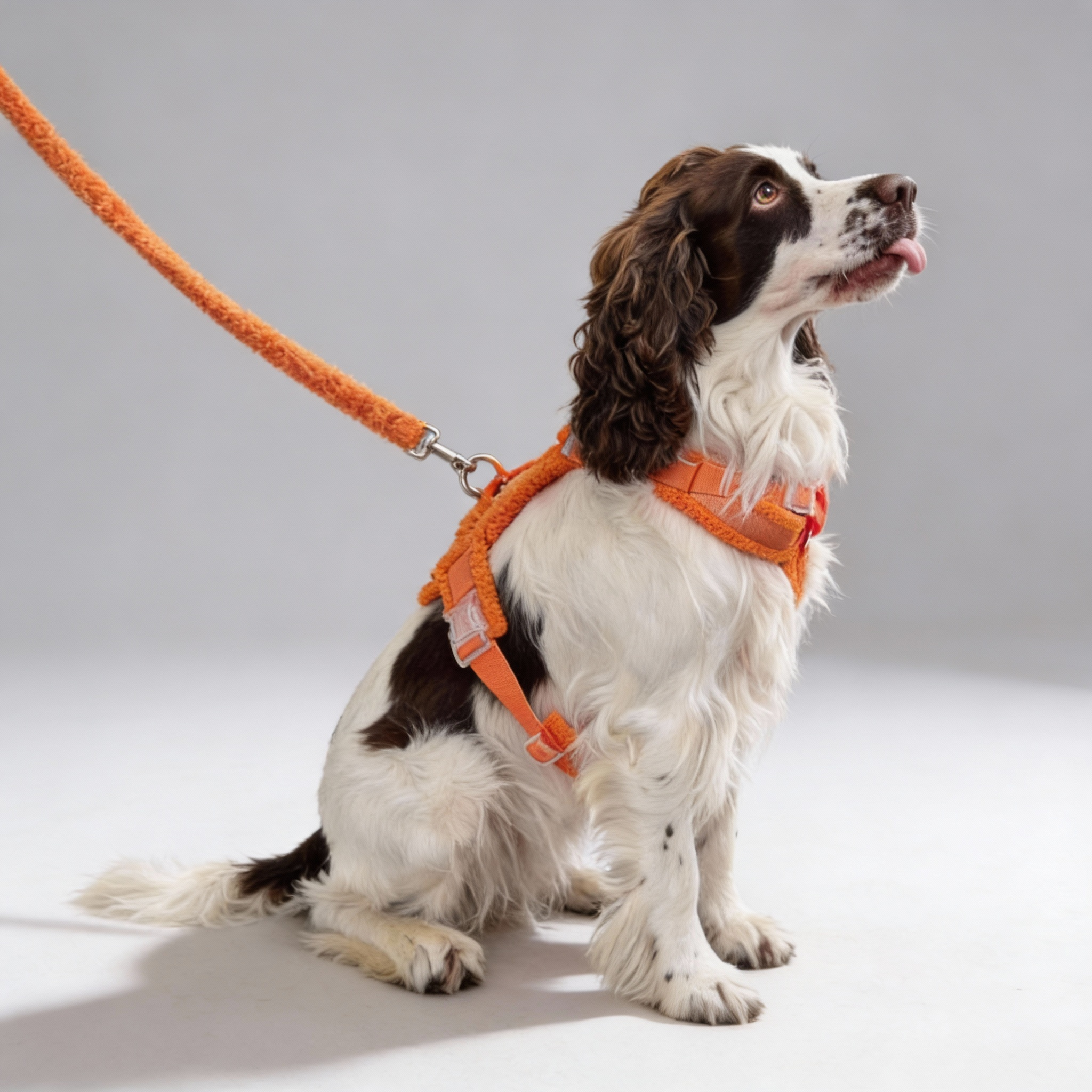 Hundegeschirr-Set Teddy Orange-1