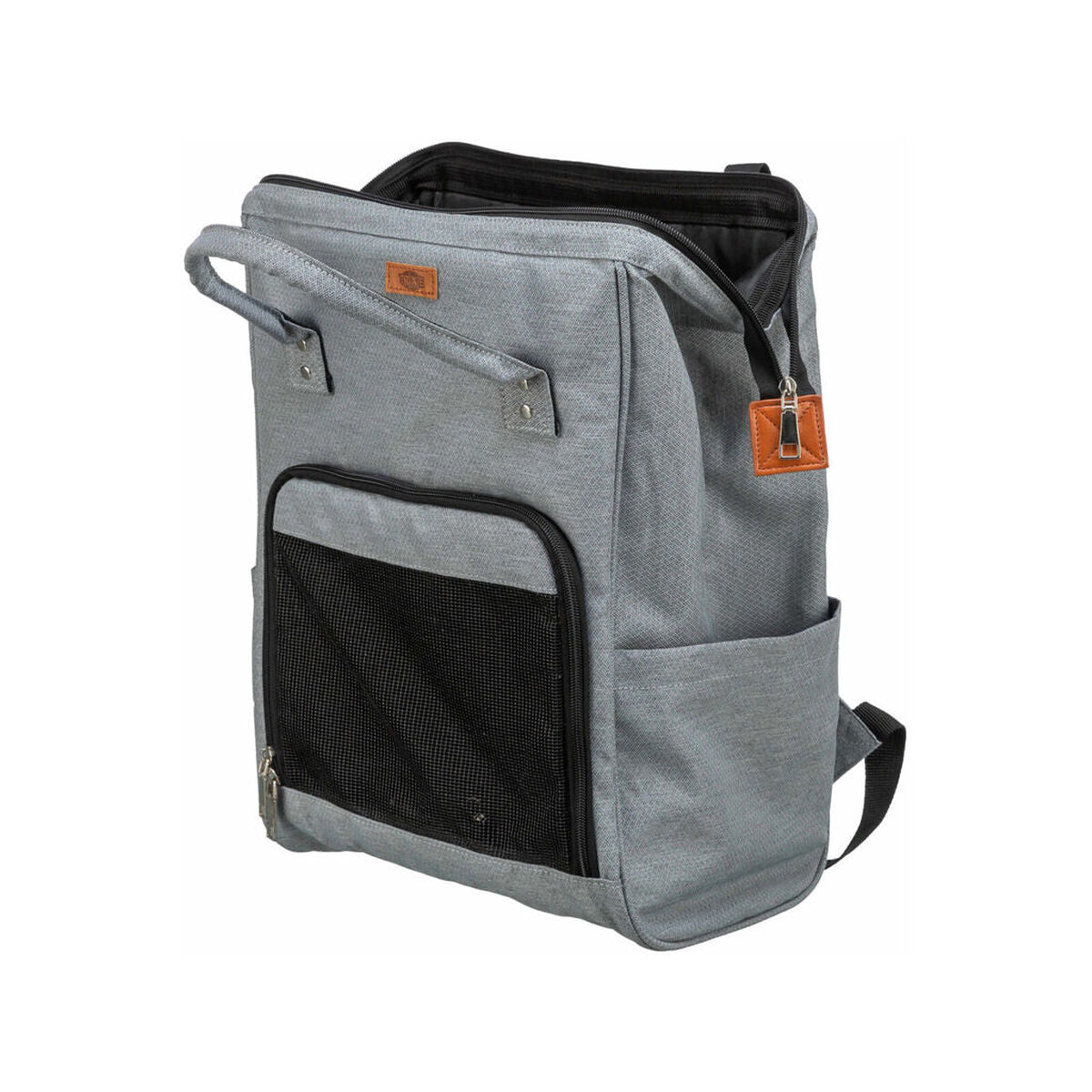 Pet Backpack Trixie Grey