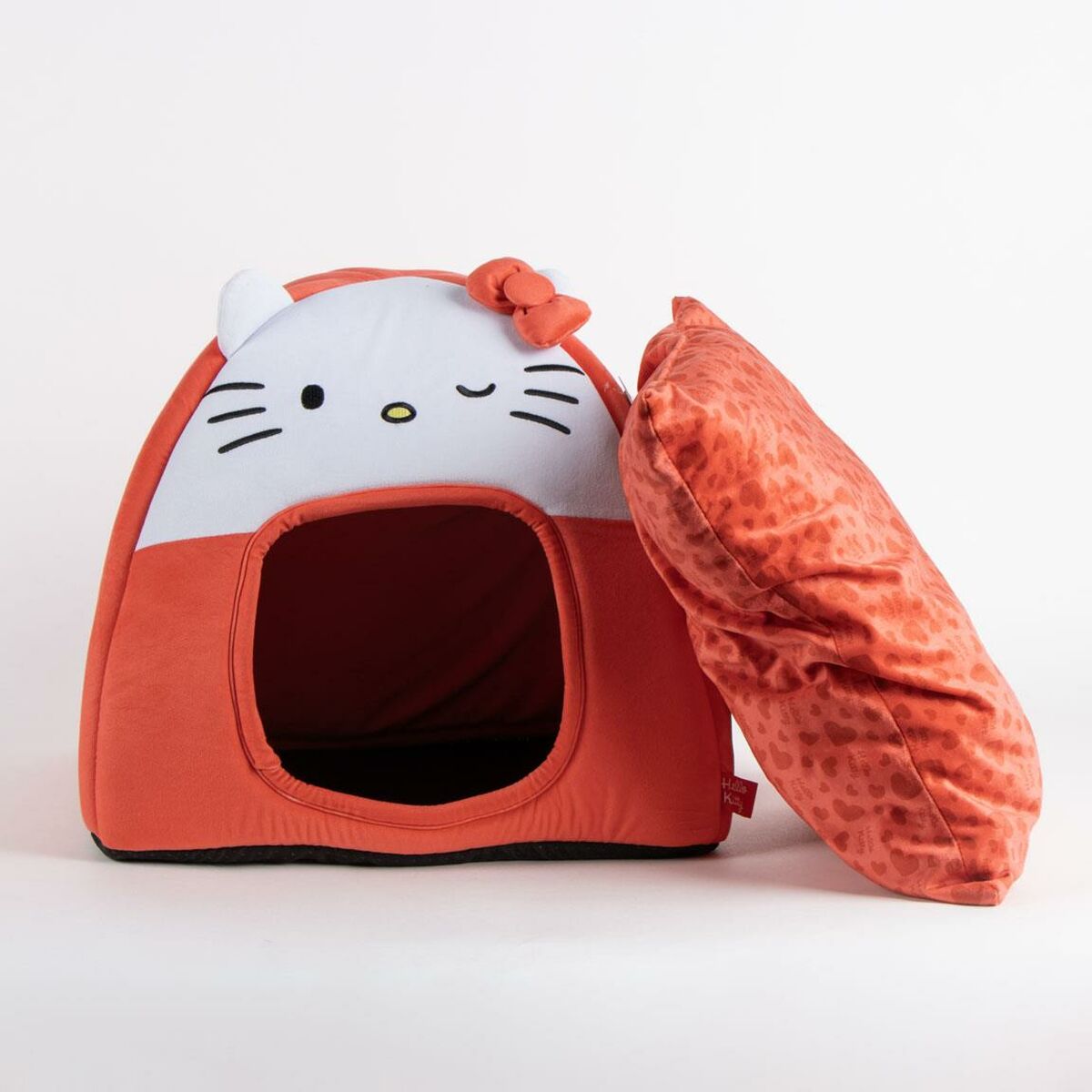 Dog Bed Hello Kitty Red-4