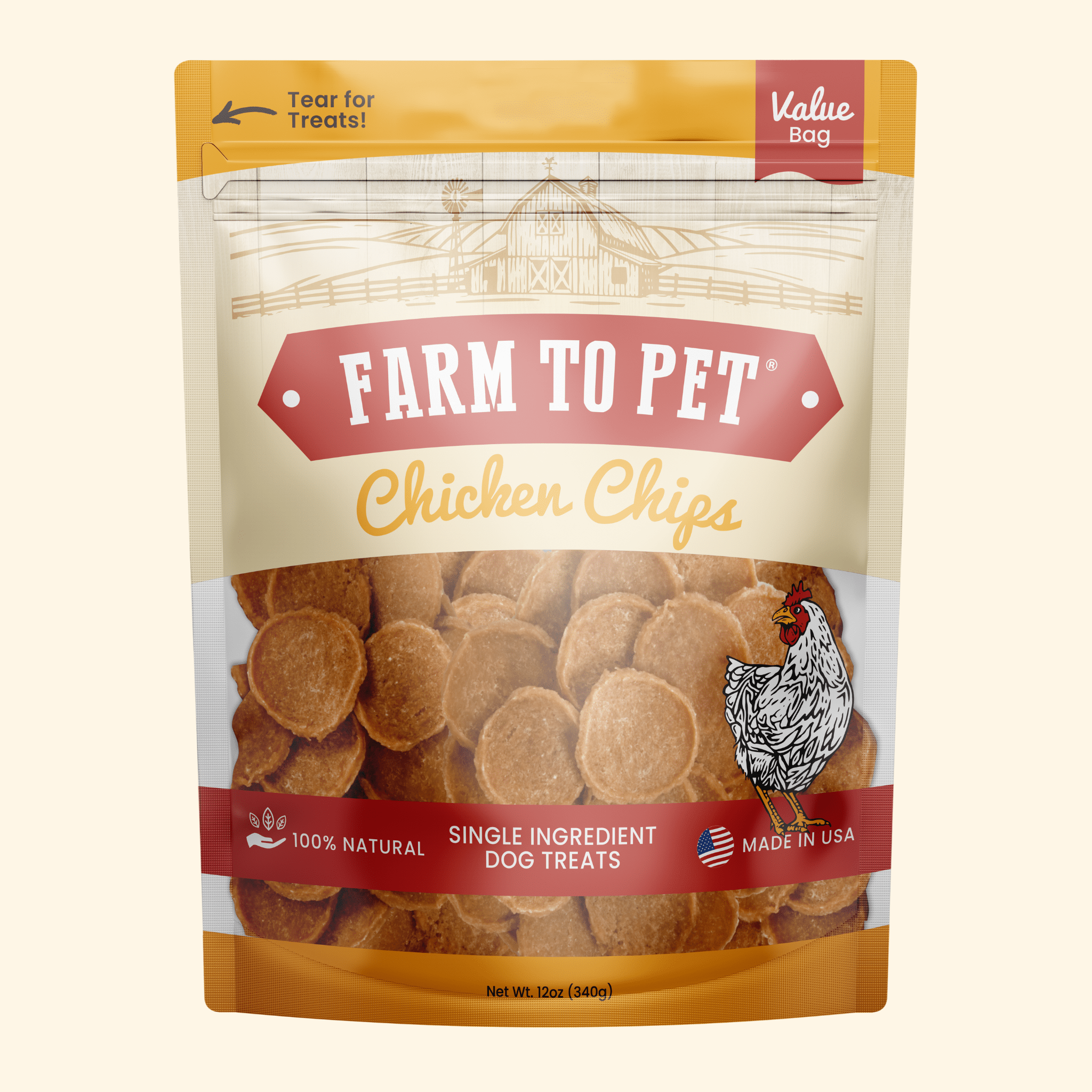 Chicken Chips for Dogs | All-Natural Single-Ingredient Dog Treats-5