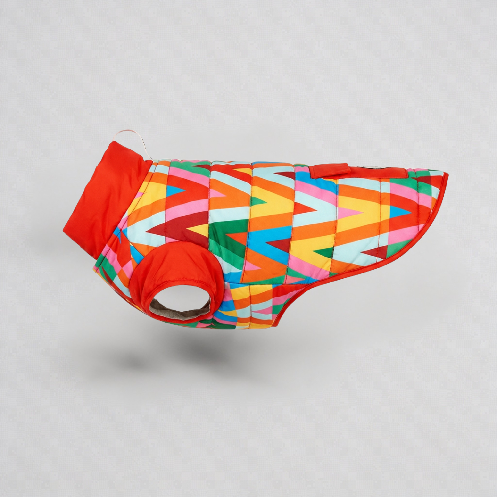 Color Splash Wasserdichte Pufferjacke-0