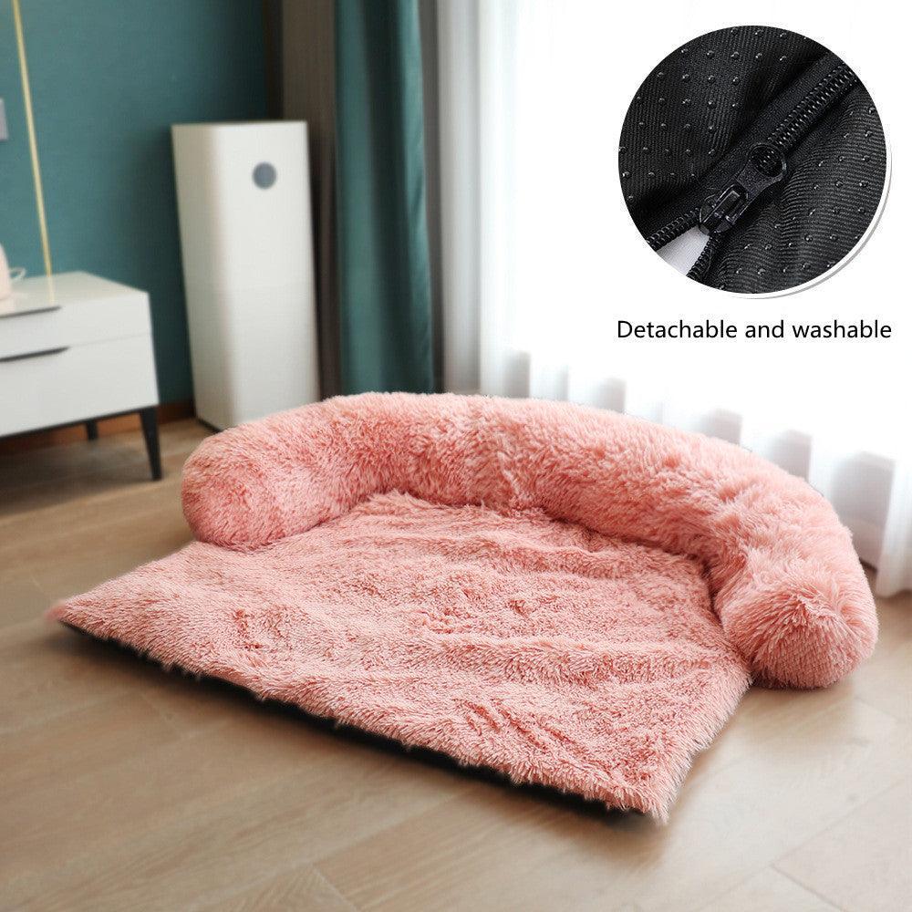 Cozypaws Removable Pet Dog Mat - Luxuriously Soft Sofa Dog Bed-12